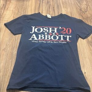 Navy Blue Graphic Men's T-Shirt